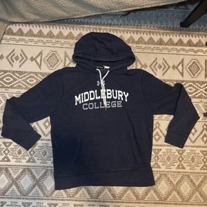 Middlebury College Navy Hoodie